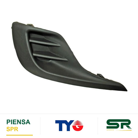 REJILLA IZQUIERDO SIN FARO DE NIEBLA TOYOTA HIGHLANDER 2011-2013 TYG