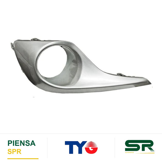 REJILLA IZQUIERDO PARA FARO DE NIEBLA PLATA TOYOTA HIGHLANDER 2011-2013 352 TYG