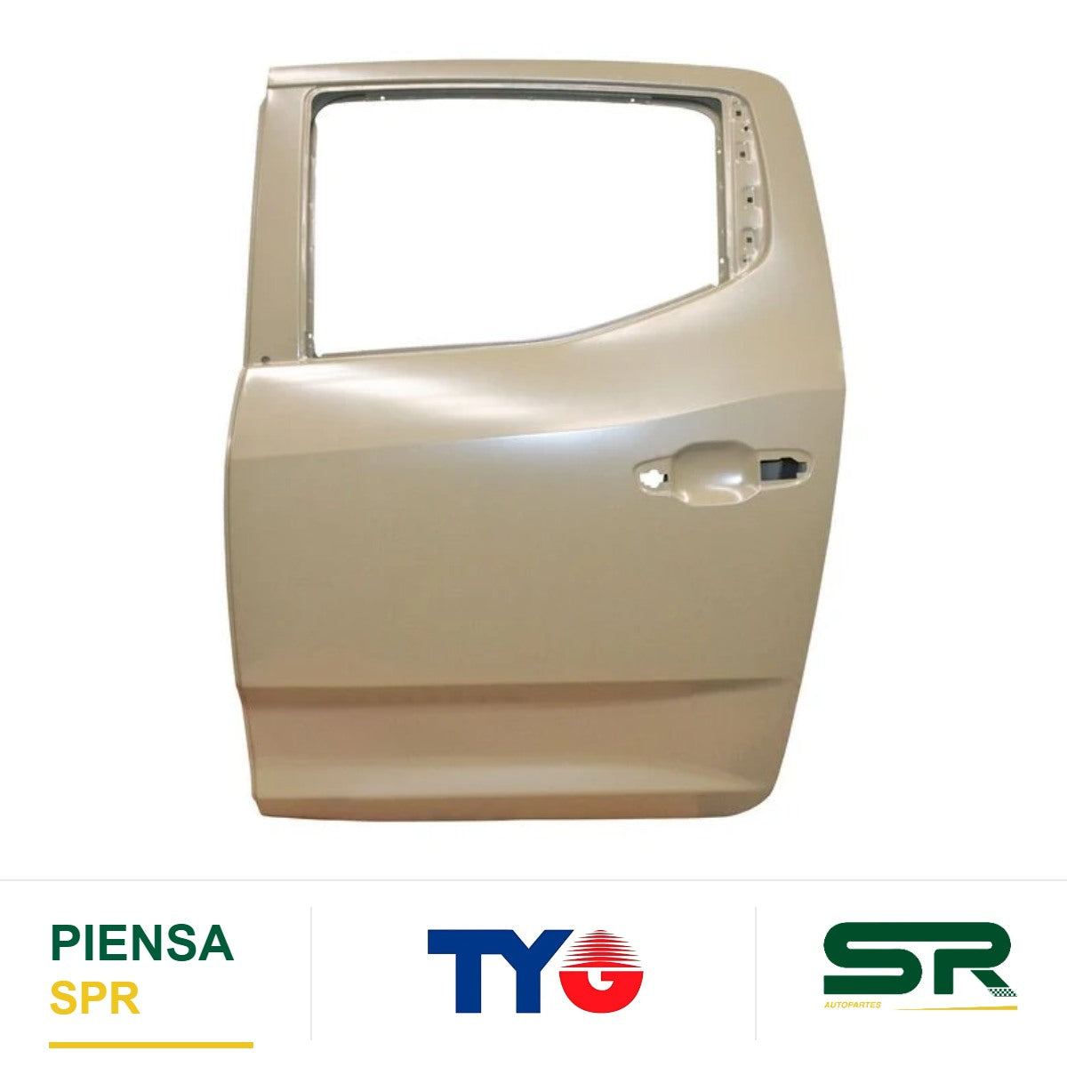 PUERTA TRASERA IZQUIERDA CHEVROLET S10 MAX 2022-2026 TYG