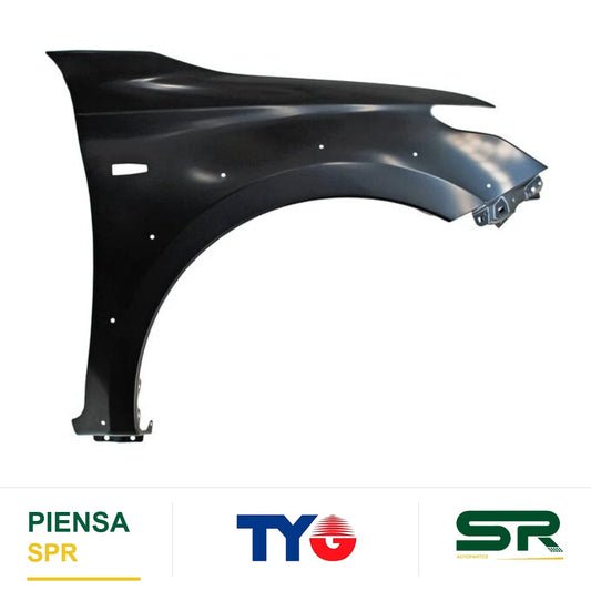 SALPICADERA DERECHA MITSUBISHI PU L200 2016-2019 C / HOYO P / CUARTO C / HOYO P / MOLD MS TYG