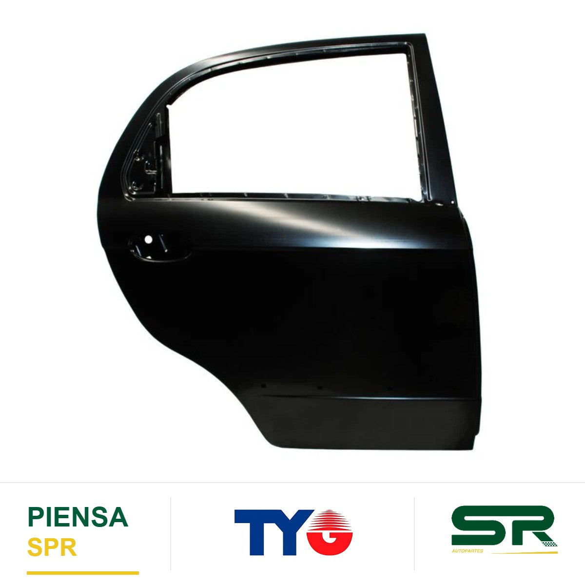 PUERTA TRASERA DERECHA CHEVROLET MATIZ 2006-2015 TYG
