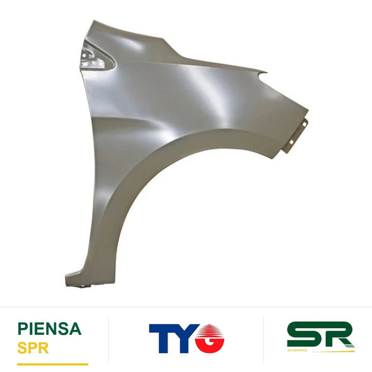 SALPICADERA DERECHA MITSUBISHI MIRAGE 2021-2024 S / HOYO P / CUARTO 452 TYG