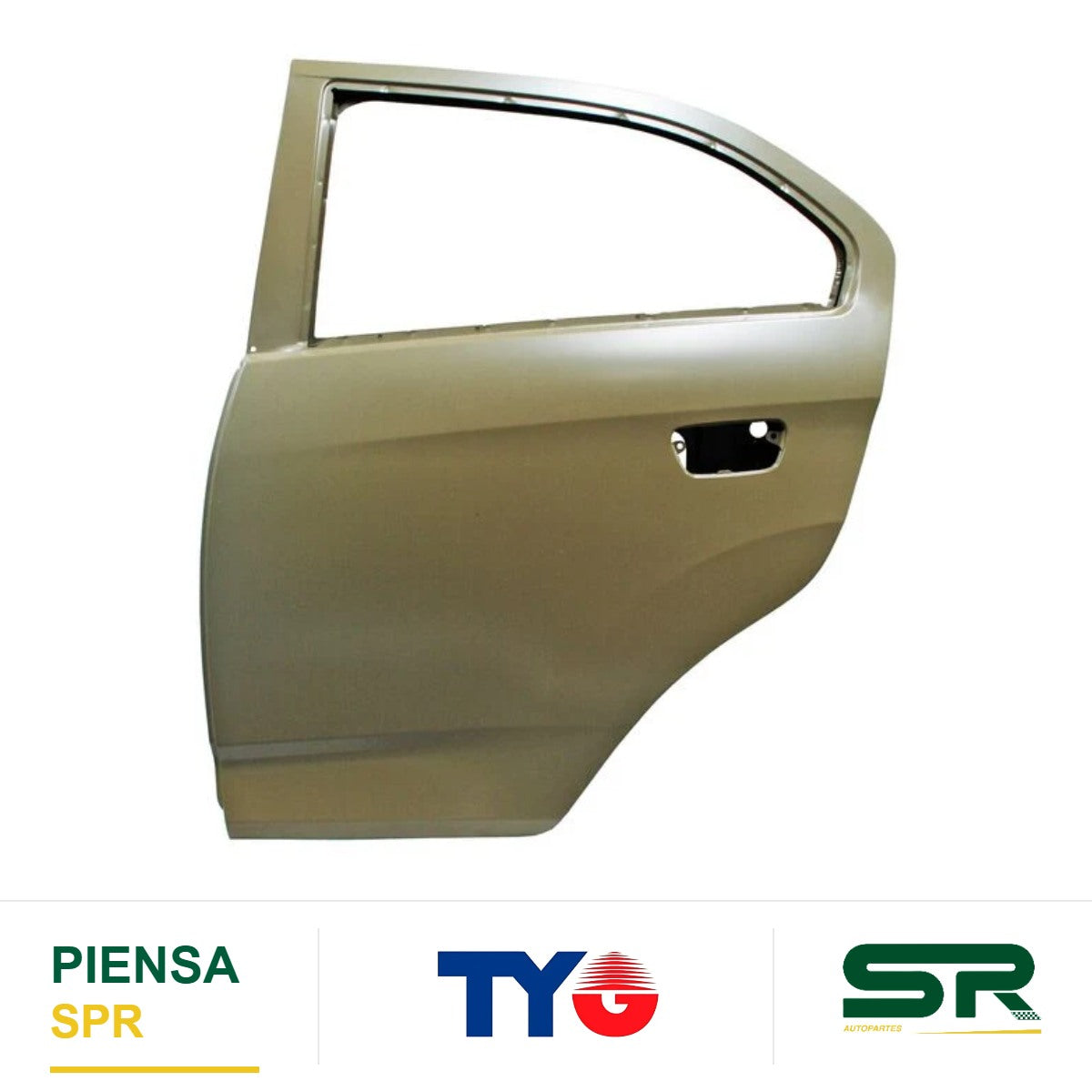 PUERTA TRASERA IZQUIERDA CHEVROLET BEAT 2018-2021 4P TYG
