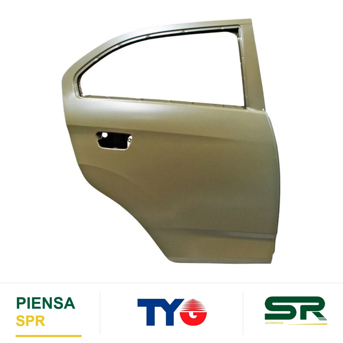 PUERTA TRASERA DERECHA CHEVROLET BEAT 2018-2021 4P TYG