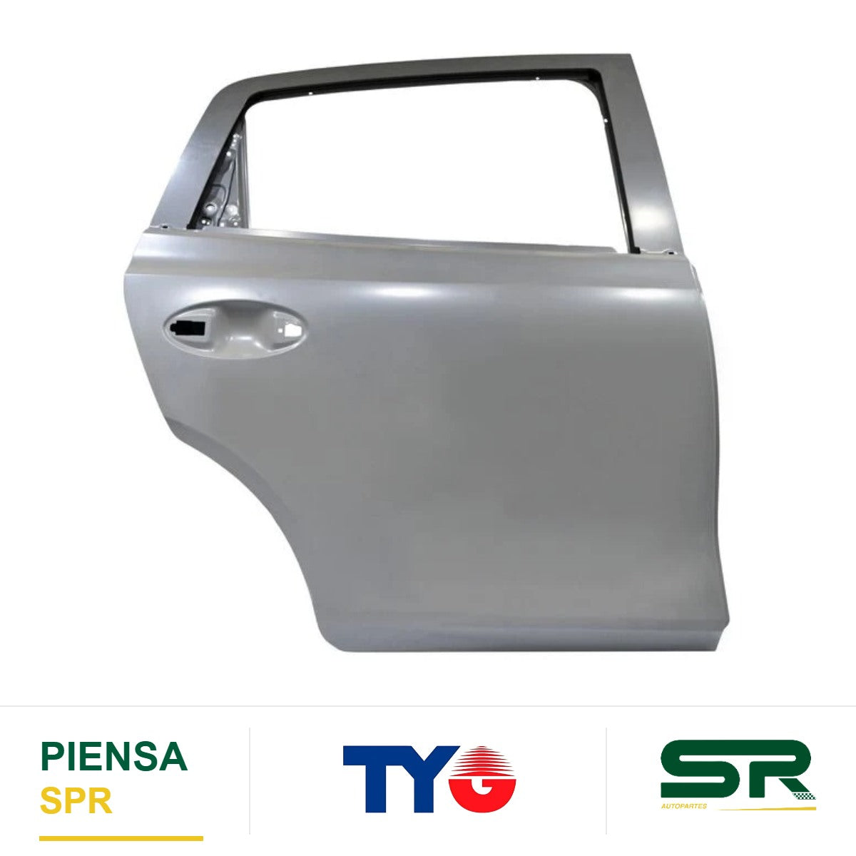 PUERTA TRASERA DERECHA CHEVROLET AVEO 24 4P FAD TYG
