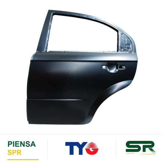 PUERTA TRASERA IZQUIERDA CHEVROLET AVEO 2007-2017 / G3 2007-2009 TYG