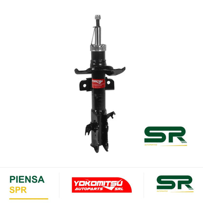 AMORTIGUADOR DELANTERO IZQUIERDO GAS MAZDA 2 1.5L HB 2012-2015 YOKOMITSU