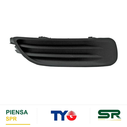 REJILLA DERECHO SIN FARO DE NIEBLA TOYOTA COROLLA 2003-2004 TYG