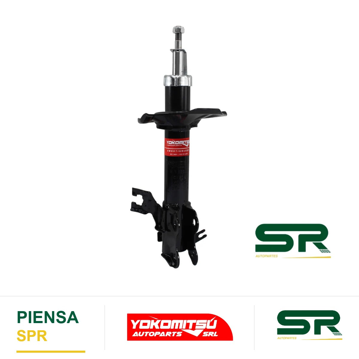 AMORTIGUADOR DELANTERO IZQUIERDO GAS NISSAN SENTRA B-15 1.8L/2.0L 2001-2006 YOKOMITSU