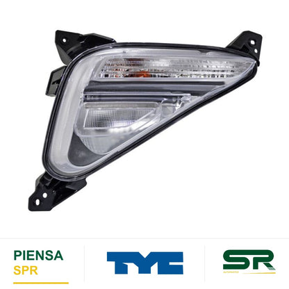 FARO DE NIEBLA IZQUIERDO CON FOCO KIA FORTE 2019-2021 TRASERO TYC