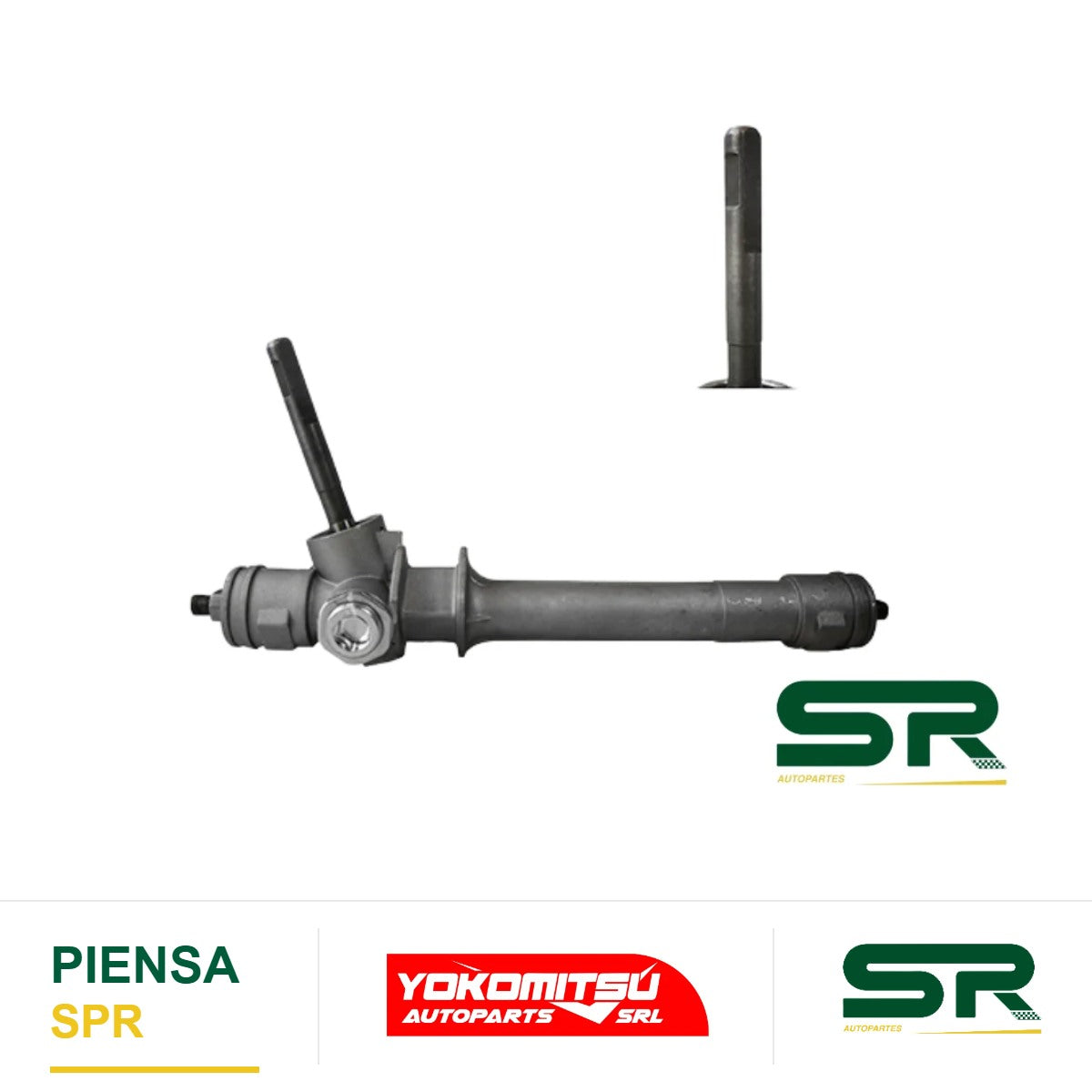 CAJA DE DIRECCIÓN ESTÁNDAR CON BIELETAS SIN TERMINALES (MONZA-SWING 94-12/CHEVY PICK-UP 97-03) CHEVY C-1/C-2/C-3 1.4L/1.6L 1994-2012 YOKOMITSU