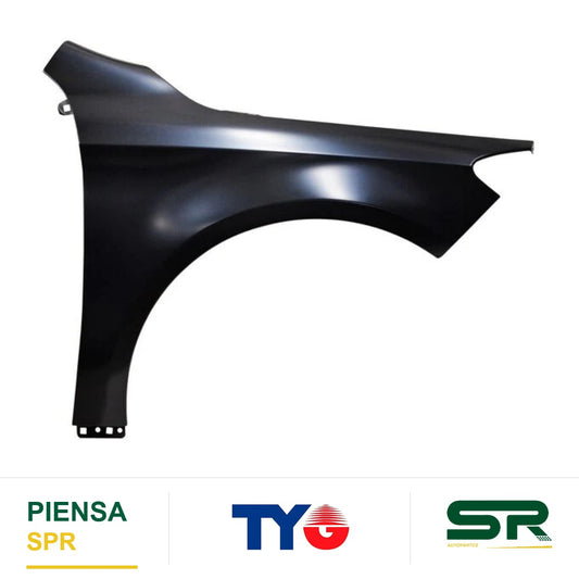 SALPICADERA DERECHA ALUMINIO MERCEDES-BENZ MBENZ CLASE A 2014-2018 TYG