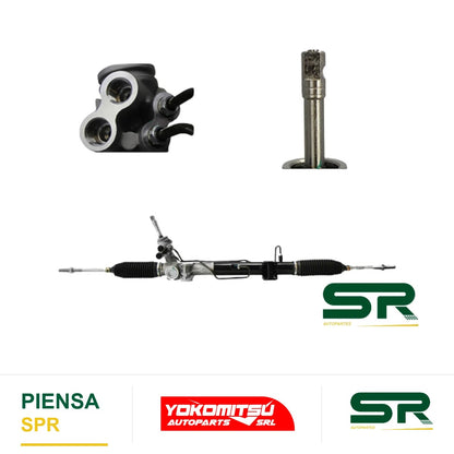 CAJA DE DIRECCIÓN HIDRÁULICA CON BIELETAS SIN TERMINALES (CALIBER 07-12/COMPASS 07-17) PATRIOT 2.0L/2.2L/2.4L 2007-2017 YOKOMITSU