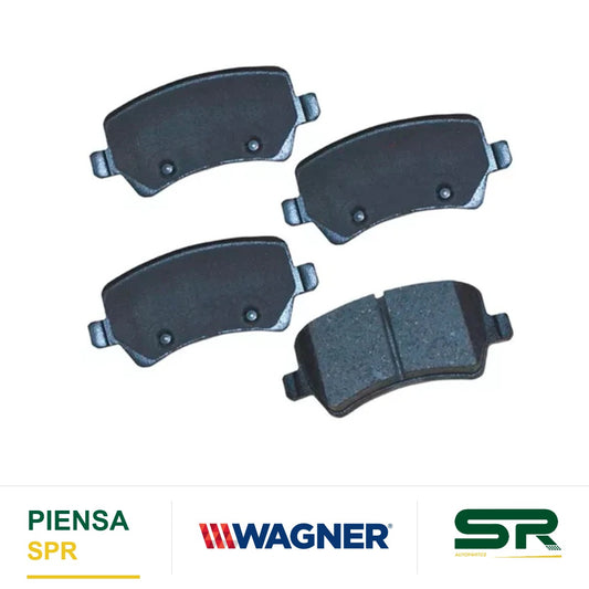 BALATA CERÁMICA DELANTERA LAND ROVER DISCOVERY SPORT 2015-2019 / RANGER ROVER EVOQUE 2016-2019 / RANGER ROVER VELAR 2018-2020 WAGNER