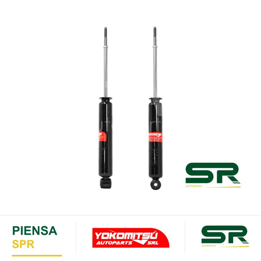 AMORTIGUADOR DELANTERO AMBOS LADOS GAS (C-2/C-3-4-5PTAS) CHEVROLET CHEVY 1.4L 1.6L 3P 5P 1994-2012 YOKOMITSU