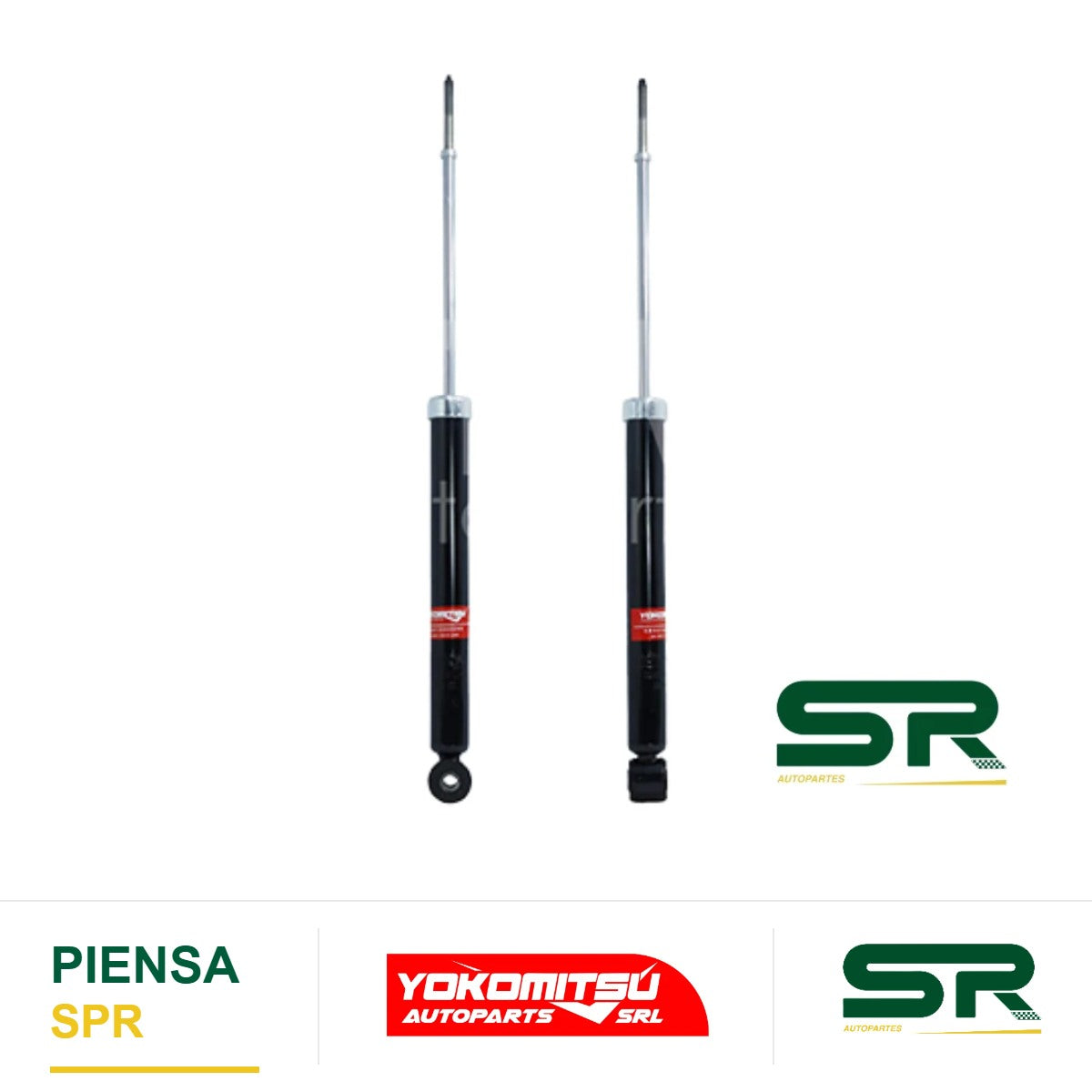 AMORTIGUADOR DELANTERO AMBOS LADOS GAS (MT MIRAGE G4 2019-2024/MIRAGE 1.2L 2015-2019) DODGE ATTITUDE 1.2L 2015-2024 YOKOMITSU