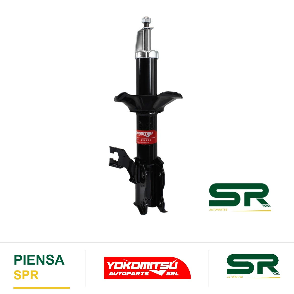 AMORTIGUADOR DELANTERO IZQUIERDO GAS (TSUBAME 1.6L 1992-2004) NISSAN TSURU III 1.6L 1992-2017 YOKOMITSU