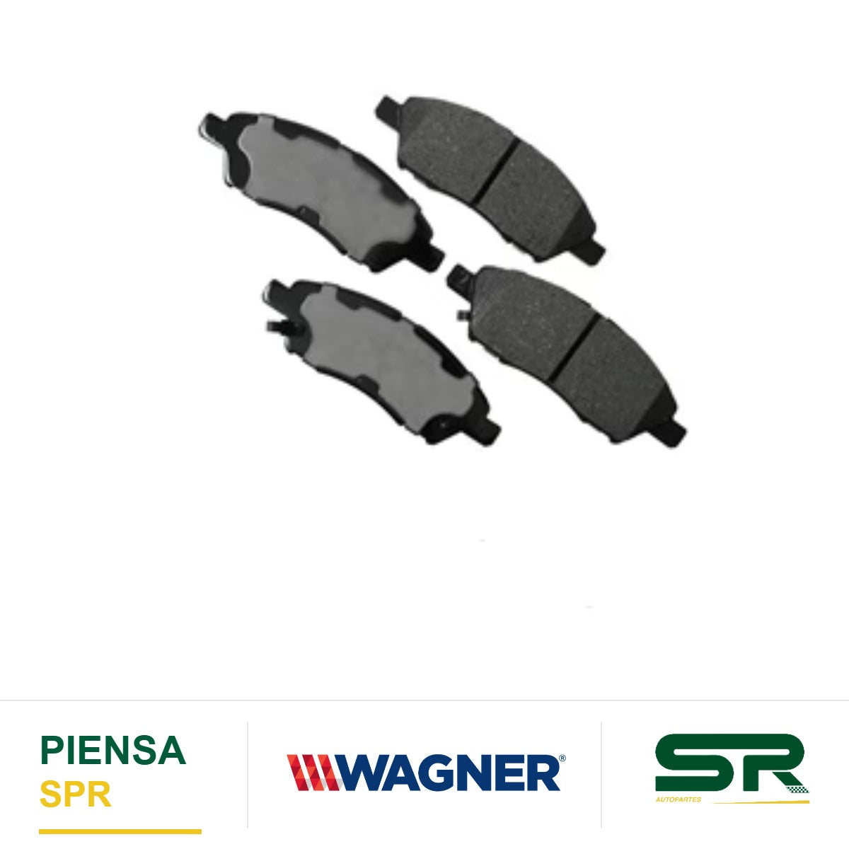BALATA CERÁMICA DELANTERA NISSAN MARCH L4 1 6 2011-2021 / V-DRIVE 2020-2020 / NOTE L4 1 6 2014-2017 / VERSA L4 1 6 2012-2018 WAGNER