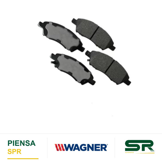 BALATA CERÁMICA DELANTERA NISSAN MARCH L4 1 6 2011-2021 / V-DRIVE 2020-2020 / NOTE L4 1 6 2014-2017 / VERSA L4 1 6 2012-2018 WAGNER