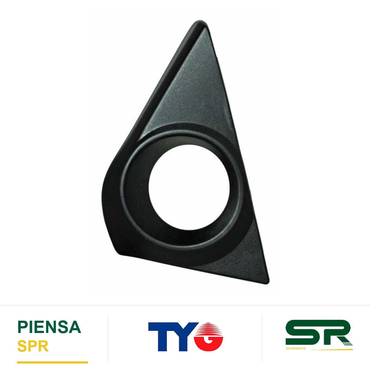 REJILLA IZQUIERDA PARA FARO DE NIEBLA NEGRA TOYOTA AVANZA 2020-2021 TYG