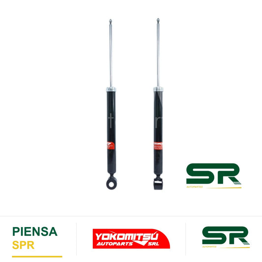 AMORTIGUADOR DELANTERO AMBOS LADOS GAS (MAZDA 2 2012-2015) FORD FIESTA 1.6L 2011-2019 YOKOMITSU