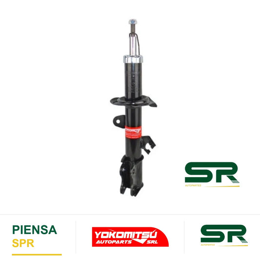 AMORTIGUADOR DELANTERO DERECHO GAS NISSAN VERSA 2012-2019 (V-DRIVE/NOTE 2014-2019) YOKOMITSU