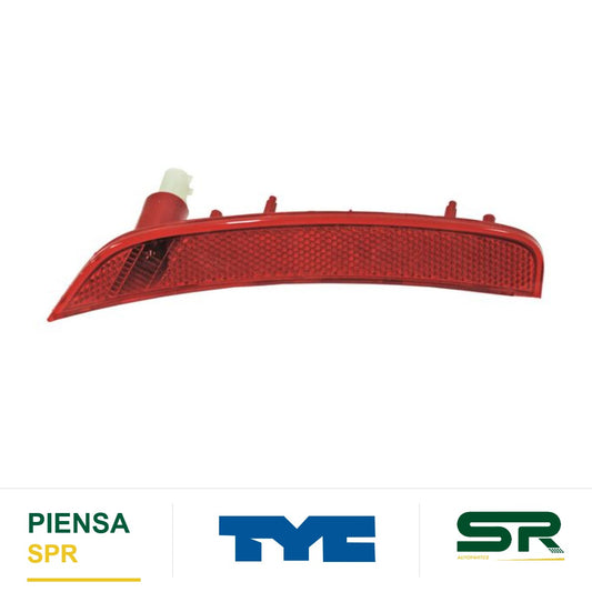 CUARTO TRASERO DERECHO ROJO FIAT LATERAL FIAT 500 2012-2013 TYC