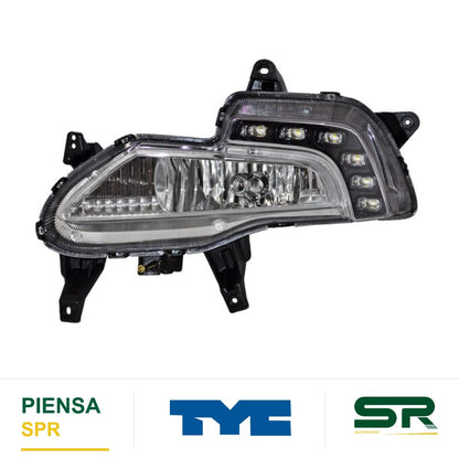 FARO DE NIEBLA IZQUIERDO HYUNDAI GRAND I10 2018-2020 4 PUERTAS C / LUZ DE DIA TYC