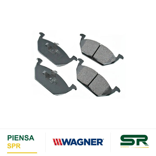 BALATA CERÁMICA DELANTERA AUDI A1 2011-2017 / SEAT CORDOBA 2004-2009 / IBIZA STELLA 04 / VOLKSWAGEN BEETLE 1998-2005 / CROSSFOX 2007-2013 / GOLF A4 2000-2005 / JETTA A4 1999-2005 / LUPO 2005-2009 / POLO 2003-2019 / SPORT VAN TRENDLINE 2007-2010 / WAGNER