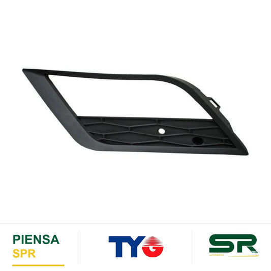 REJILLA IZQUIERDO PARA FARO DE NIEBLA SEAT LEON / TOLEDO 2013-2016 TYG