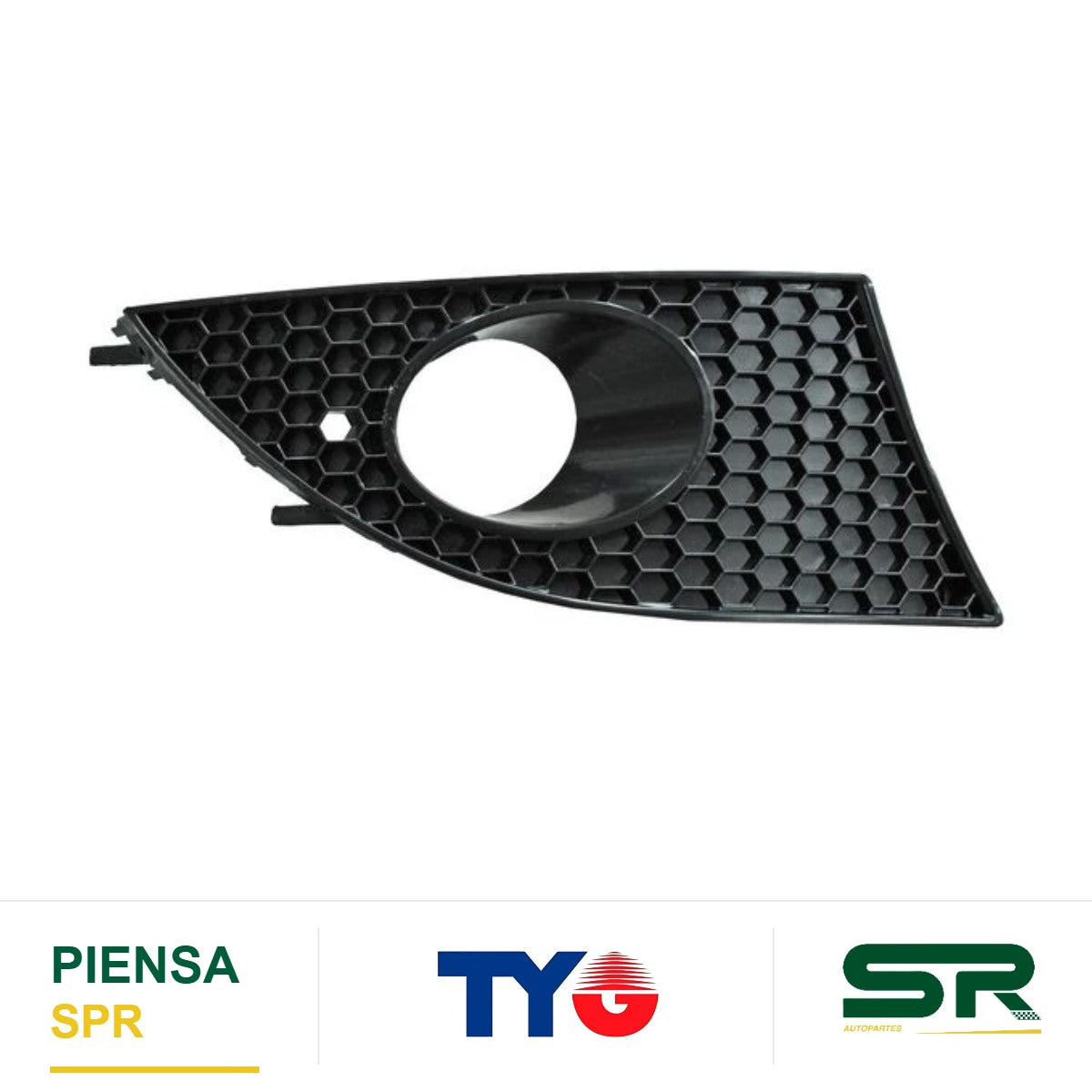 REJILLA DERECHA PARA FARO DE NIEBLA SEAT LEON 2005-2009 / SEAT TOLEDO 2005-2009 TYG