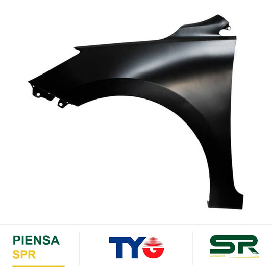 SALPICADERA IZQUIERDA KIA RIO 2018-2023 S / HOYO P / CUARTO 28904 TYG