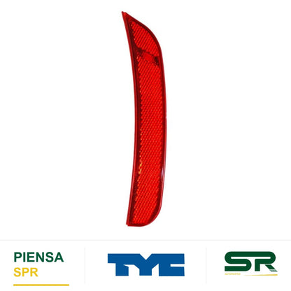 CUARTO TRASERO DERECHO ROJO DODGE / CHRYSLER LATERAL CHARGER 2015-2022 TYC