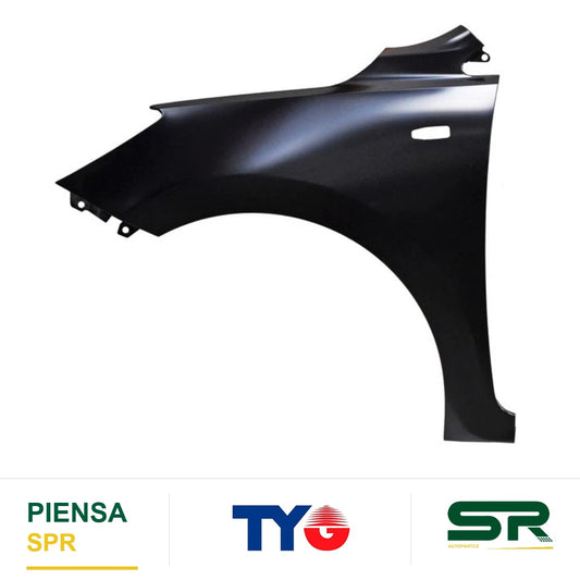 SALPICADERA IZQUIERDA KIA RIO 2018-2023 C / HOYO P / CUARTO TYG