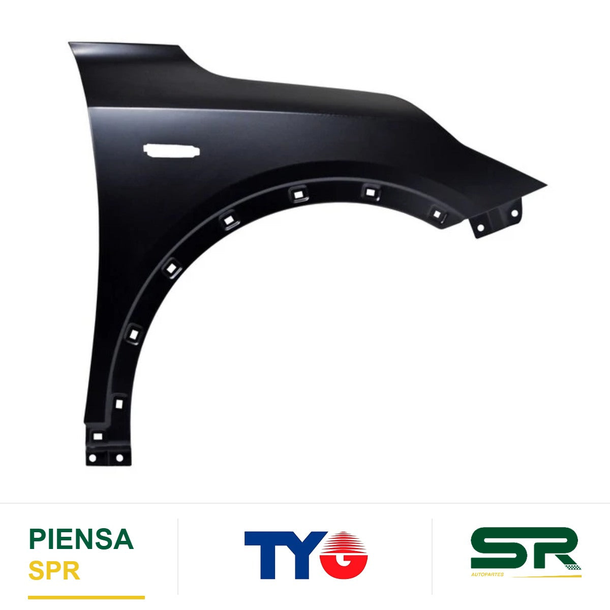 SALPICADERA DERECHA KIA CON HOYO PARA CUARTO KIA K3 2024-2026 TYG