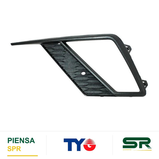 REJILLA IZQUIERDO PARA FARO DE NIEBLA SEAT IBIZA 2018-2025 PANAL TYG