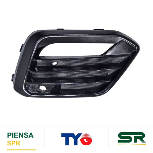 REJILLA DERECHO CON HOYO PARA SENSOR PARA FARO DE NIEBLA SEAT ATECA 2021-2023 LISA TYG