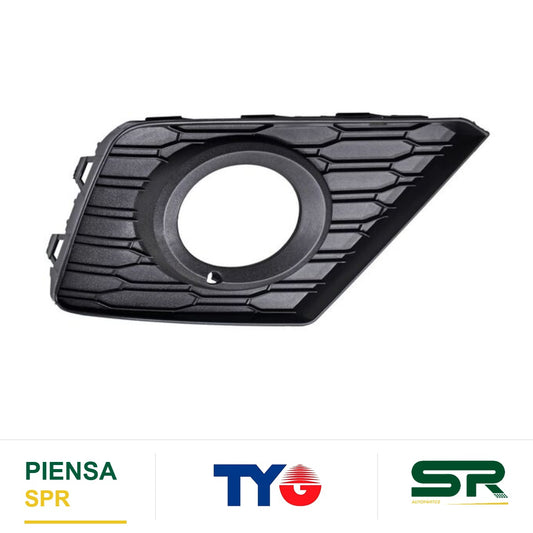 REJILLA DERECHO SIN HOYO PARA SENSOR PARA FARO DE NIEBLA SEAT ARONA 2018-2021 TYG