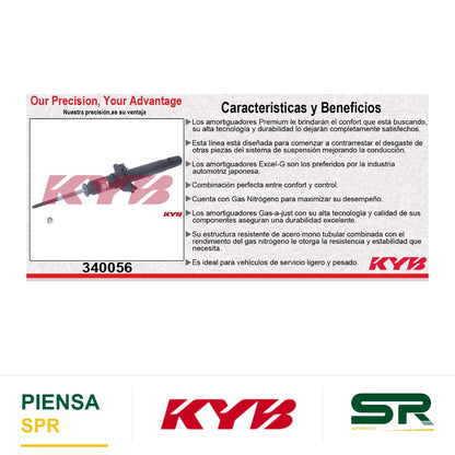 AMORTIGUADOR DELANTERO GAS EXCEL-G ACURA RL AWD (2005-2012) KYB