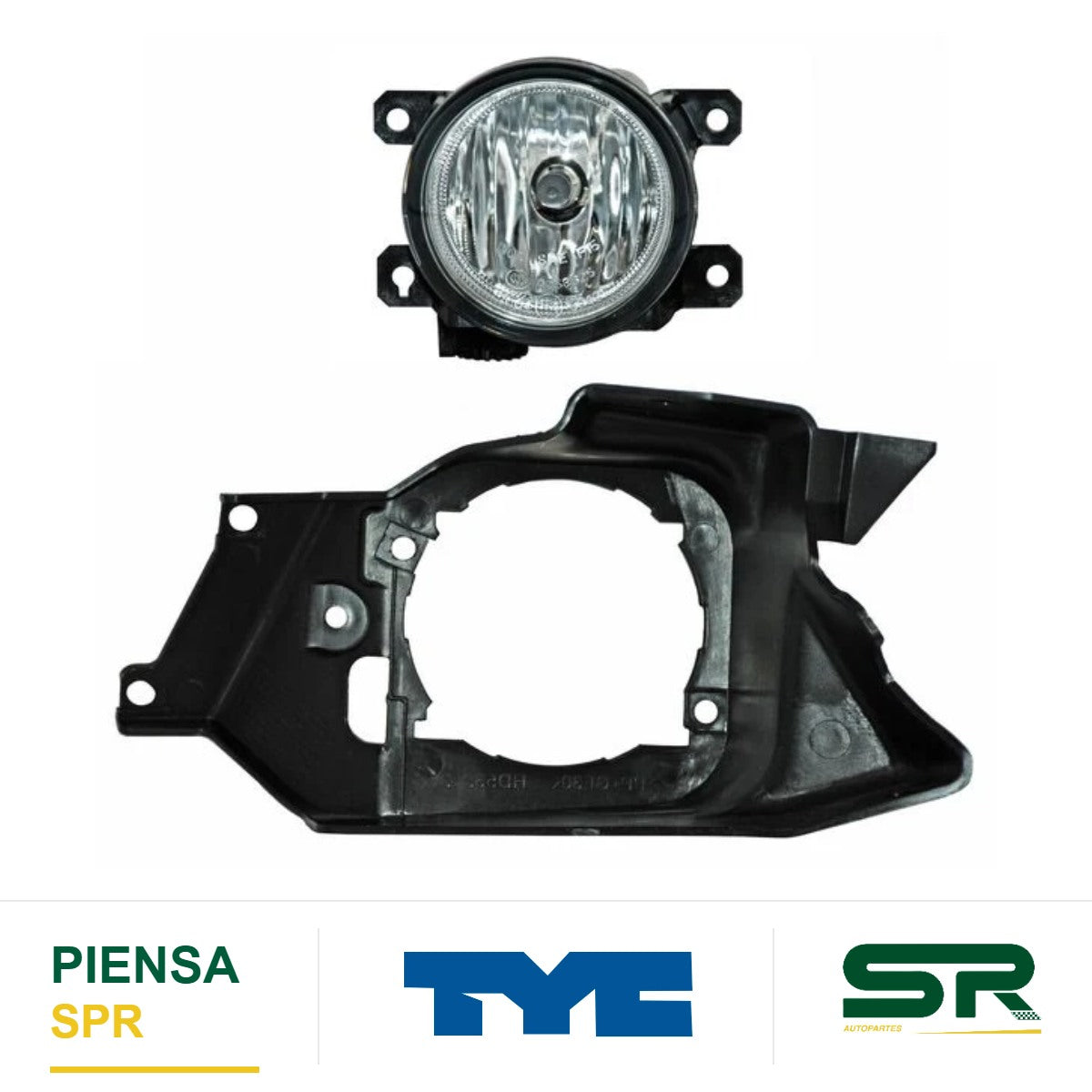 FARO DE NIEBLA DERECHO CON FOCO HONDA CR-V 2012-2014 C / BASE TYC