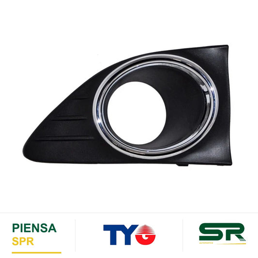 REJILLA DERECHO PARA FARO DE NIEBLA CROMADA RENAULT STEPWAY / LOGAN / SANDERO 2016-2019 352 TYG