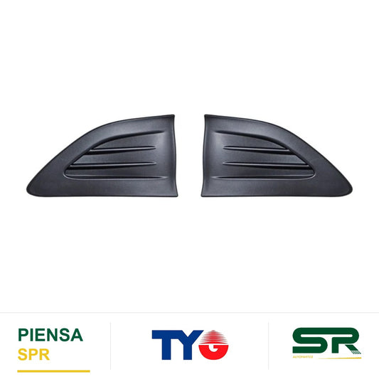 REJILLA SIN FARO DE NIEBLA RENAULT SANDERO 2015-2017 / LOGAN 2016-2019 2 PZAS TYG