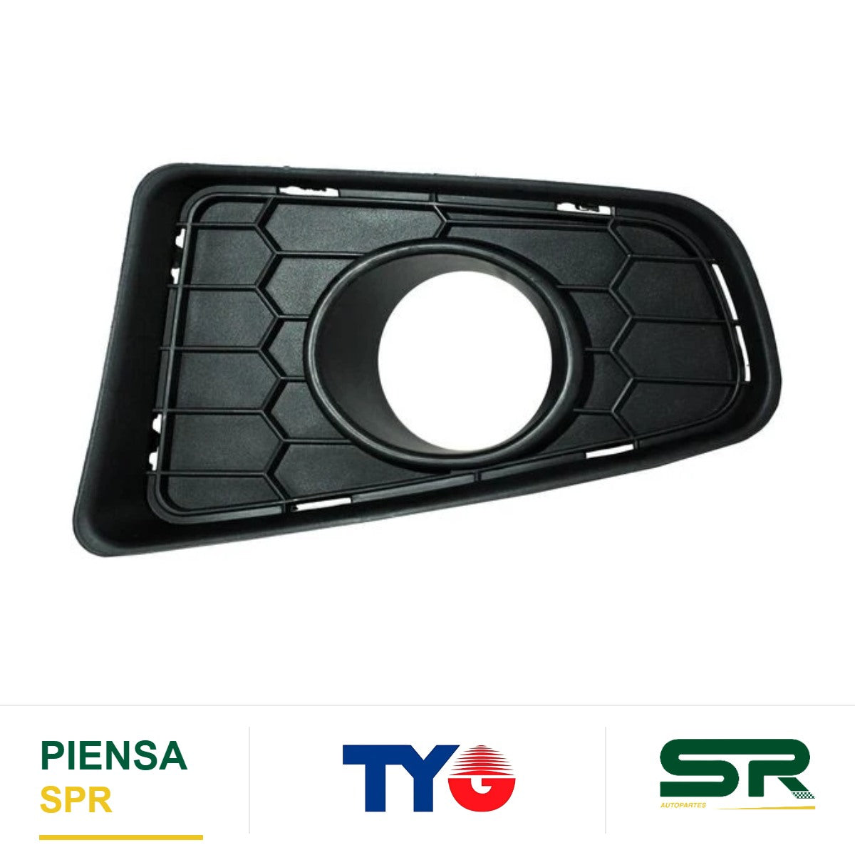 REJILLA IZQUIERDA PARA FARO DE NIEBLA RENAULT SANDERO 2013-2015 TYG