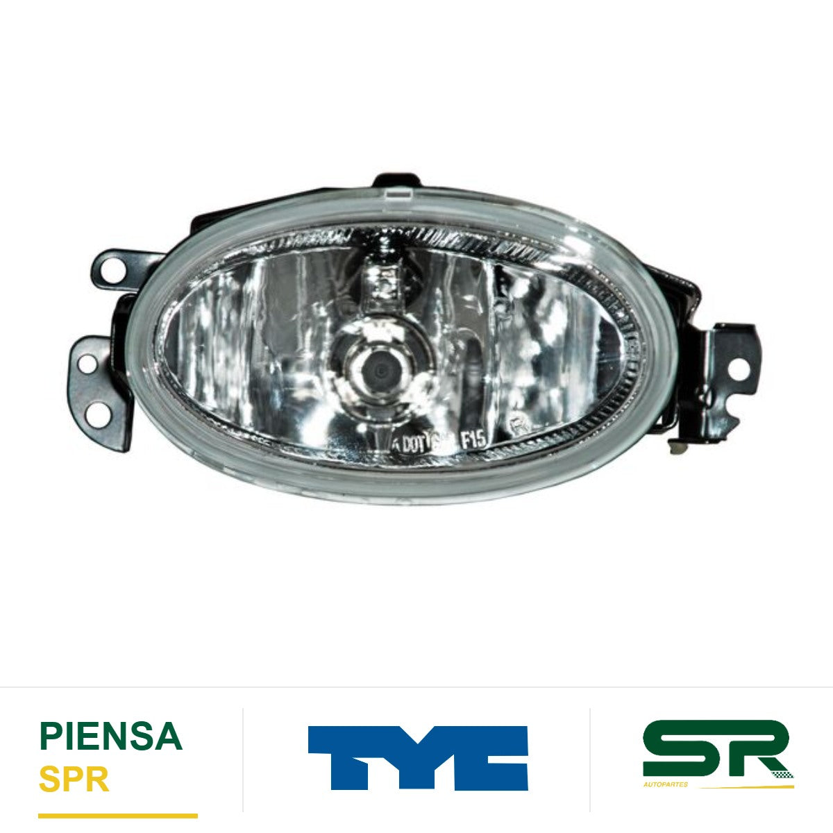 FARO DE NIEBLA DERECHO CON FOCO HONDA CIVIC 2013-2014 4P C / BASE TYC