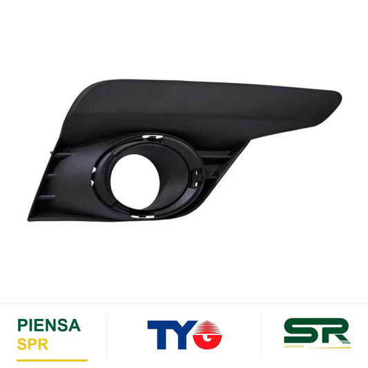 REJILLA DERECHO PARA FARO DE NIEBLA CON HOYO CROMADA RENAULT LOGAN 2023-2024 S TYG