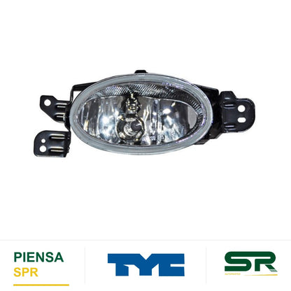 FARO DE NIEBLA DERECHO CON FOCO HONDA CIVIC 2012-2013 4P C / BASE TYC