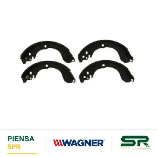 BALATA SEMIMETÁLICA TRASERA BALATA DE TAMBOR 1462-S919 CHRYSLER SEBRING 2007-2009 , DODGE AVENGER 2008-2009 , DODGE CALIBER 2007-2012 , JEEP COMPASS 2008-2013 , JEEP PATRIOT 2008-2012 , NISSAN CUBE 2009-2013 , NISSAN SENTRA 2009-2011 , NISSAN WAGNER
