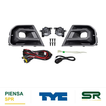 FARO DE NIEBLA JUEGO LED FORD RANGER 2023-2025 WILDTRAK C / PARRILLAS TYC