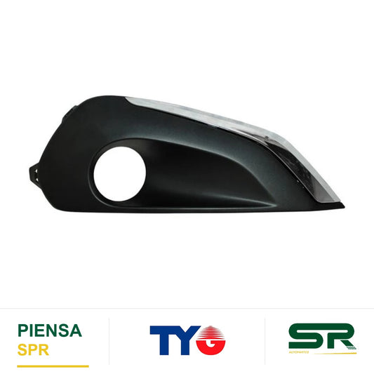 REJILLA DERECHO PARA FARO DE NIEBLA CROMADA PEUGEOT 208 2017-2021 C / MOLD AGT TYG