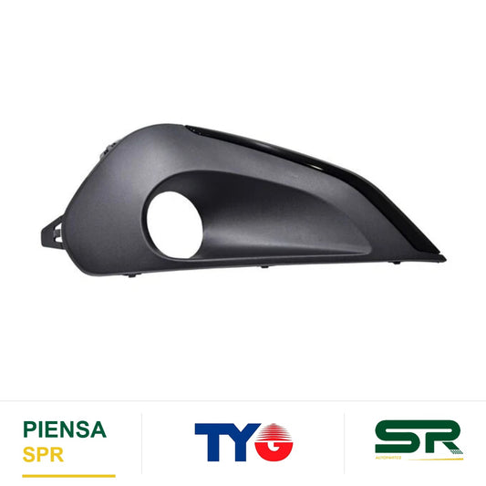 REJILLA DERECHO NEGRA PEUGEOT 208 2017-2021 P / FARO NIBLA TYG
